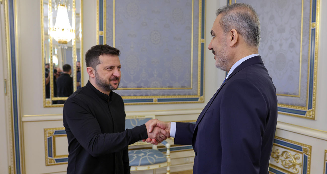 Bakan Fidan, Ukrayna Devlet Başkanı Zelenskiy ile görüştü