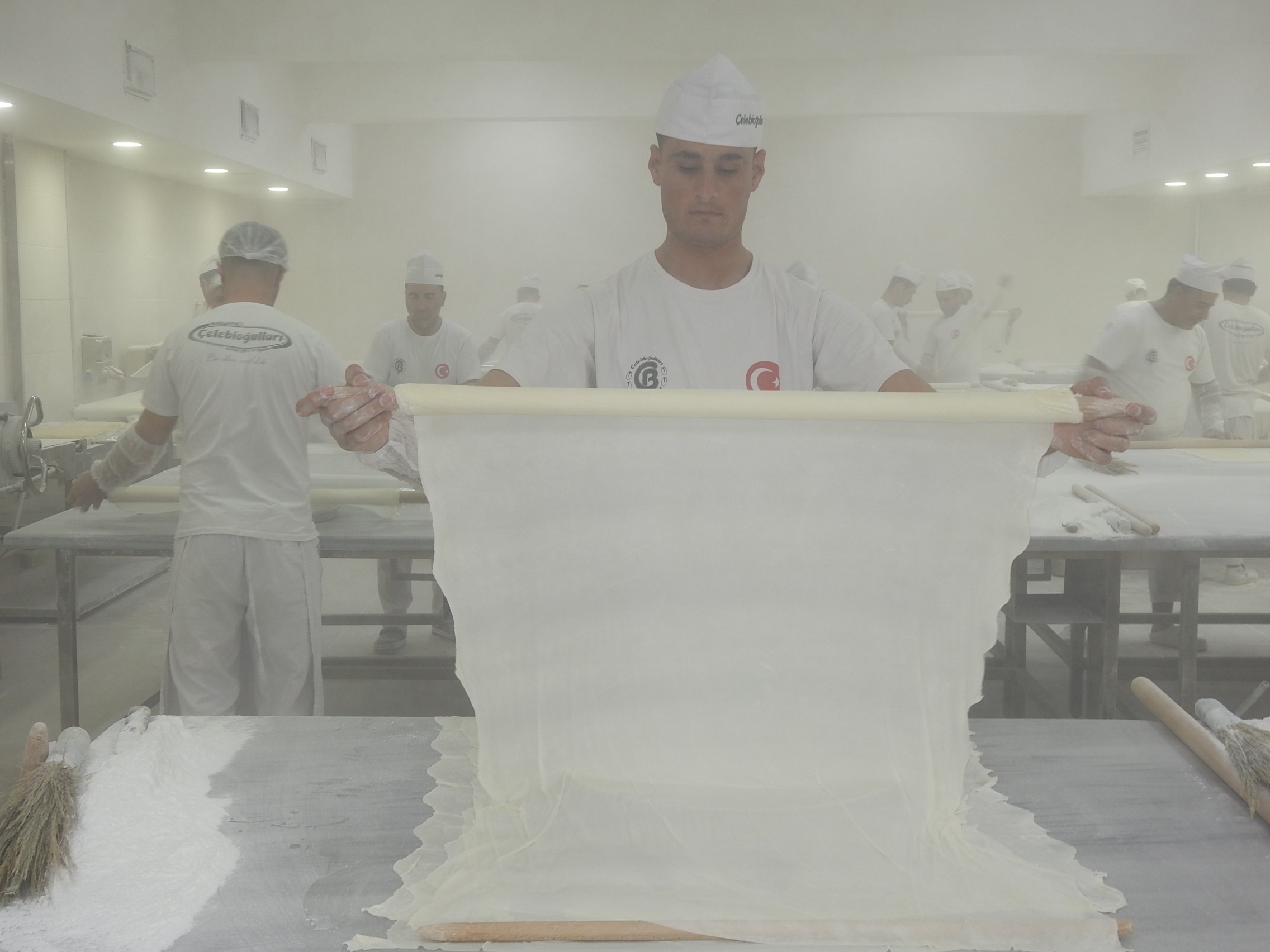 Gaziantep’te baklavacıların yoğun bayram mesaisi başladı