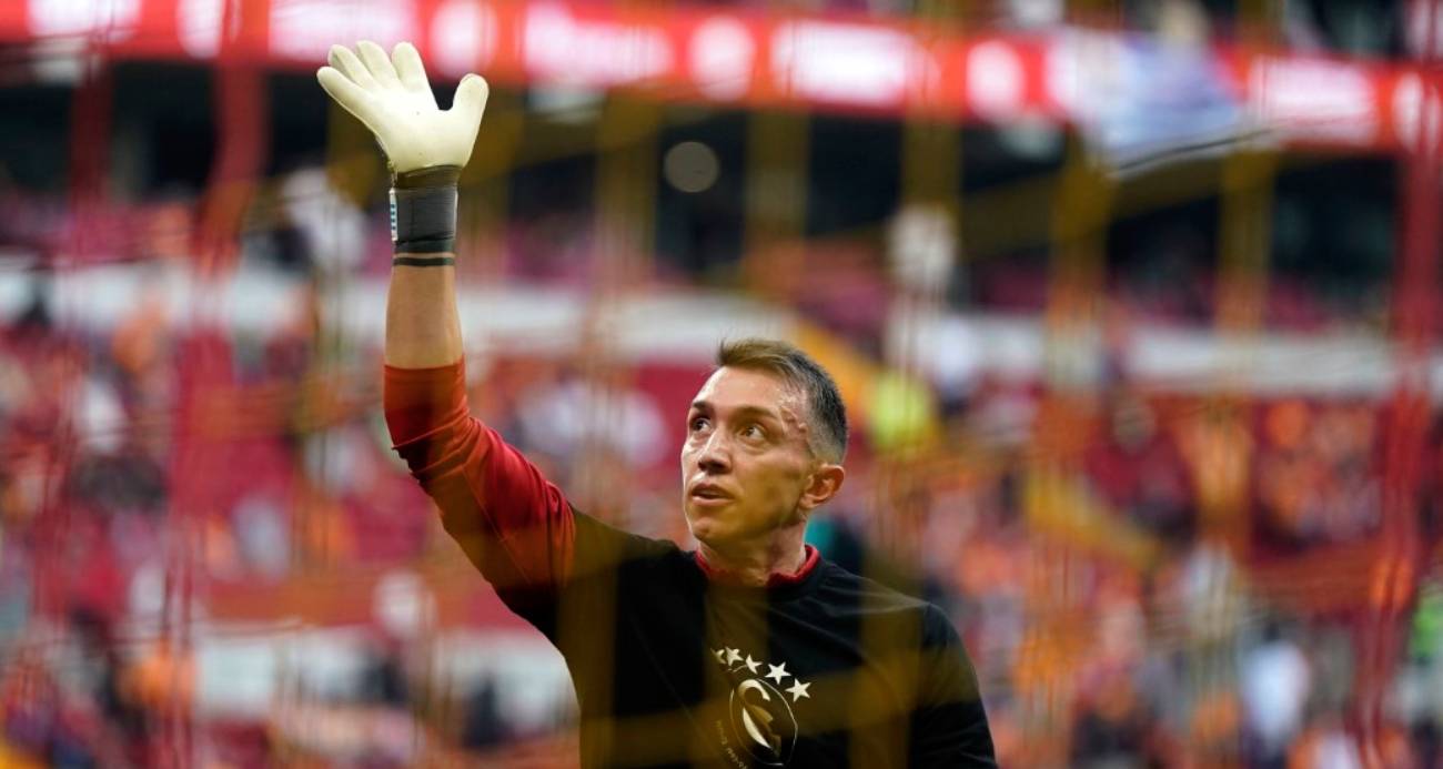 Fernando Muslera, Galatasaray ile son maçına çıktı