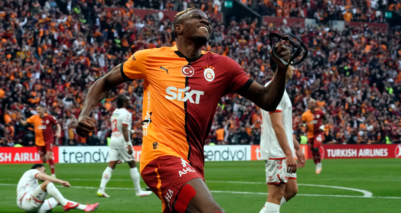 Trendyol Süper Lig’de gol kralı Victor Osimhen oldu