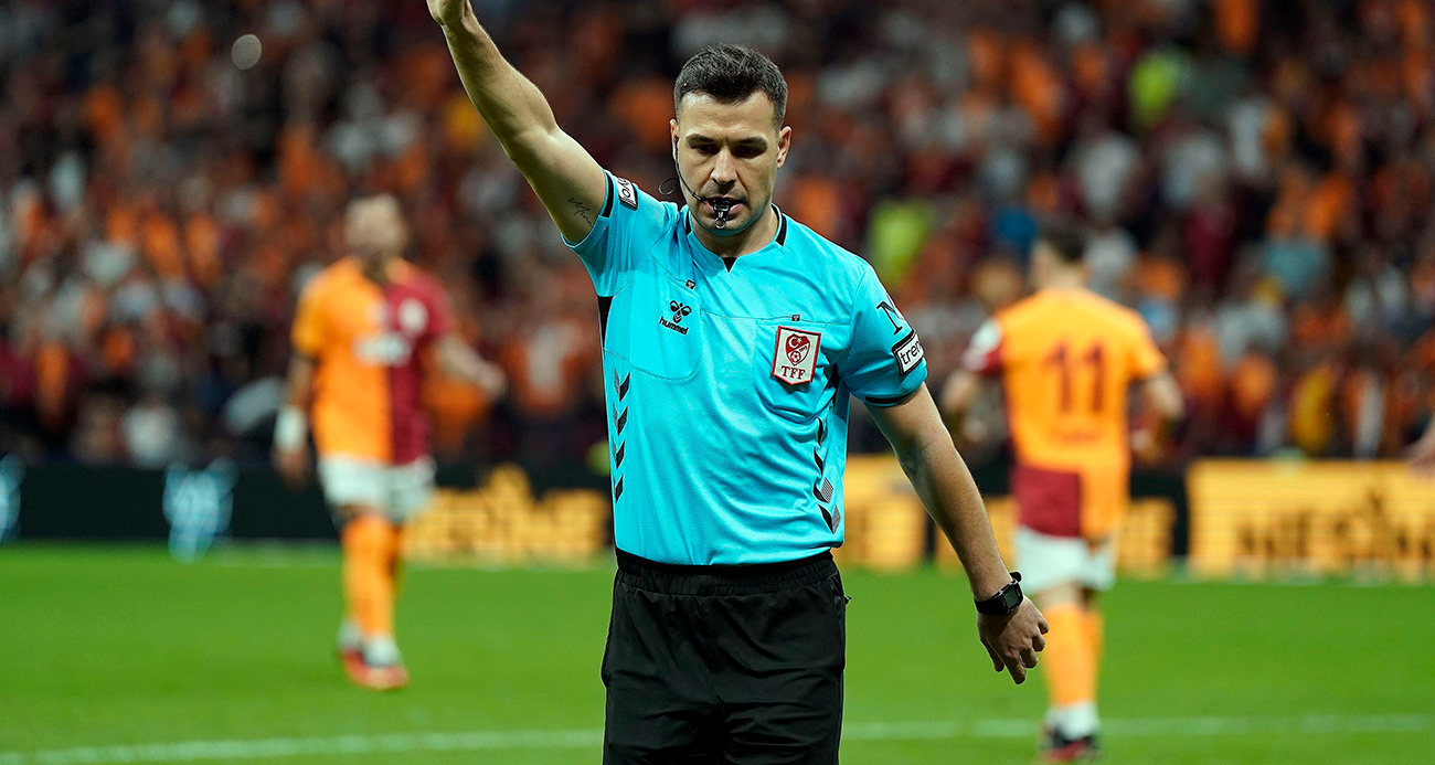Süper Lig’de en çok düdük çalan hakem Cihan Aydın