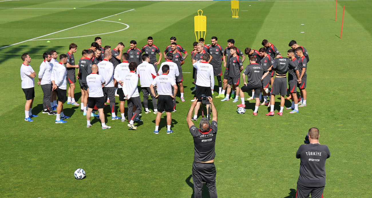 A Milli Takım, ABD maçının hazırlıklarına başladı