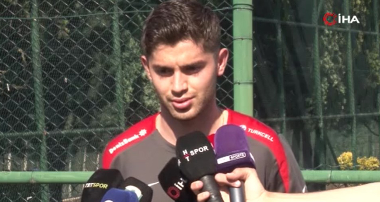 Burak İnce: "Her genç oyuncu, A Milli Takım formasını giymeyi hedefler"