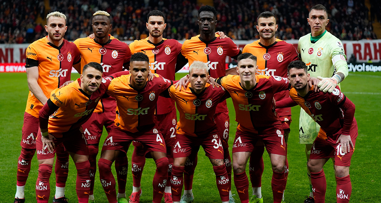 Galatasaray’da goller 17 farklı futbolcudan geldi