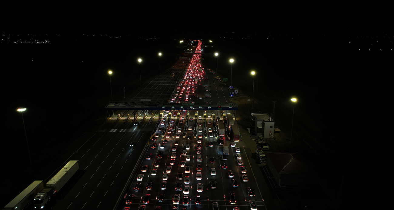 Bayram tatili göçü başladı!