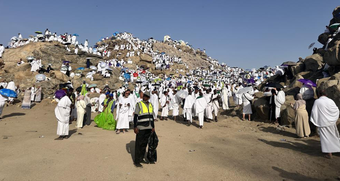 Milyonlar Arafat'ta buluştu