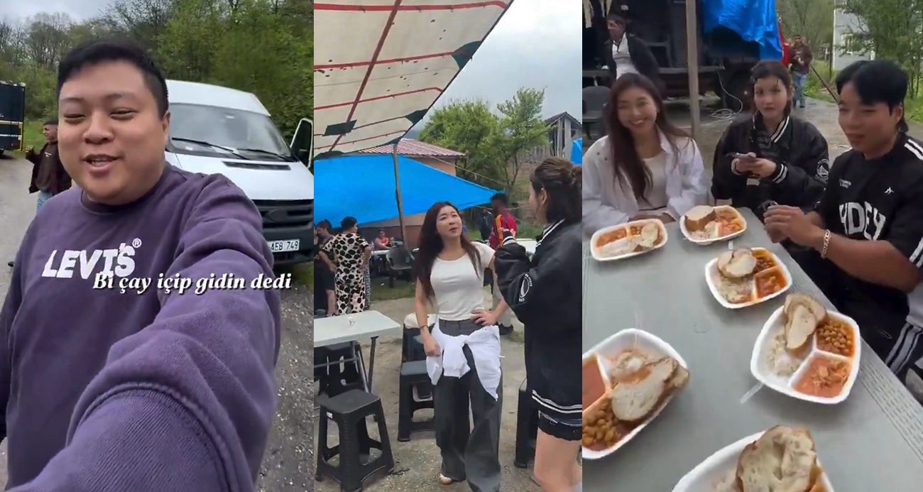 Koreli turistlere şok: Hem yemeğe davet ettiler hem de paralarını aldılar