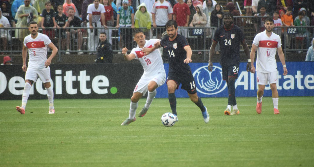 A Milli Futbol Takımı, hazırlık maçında ABD'yi 2-1 yendi