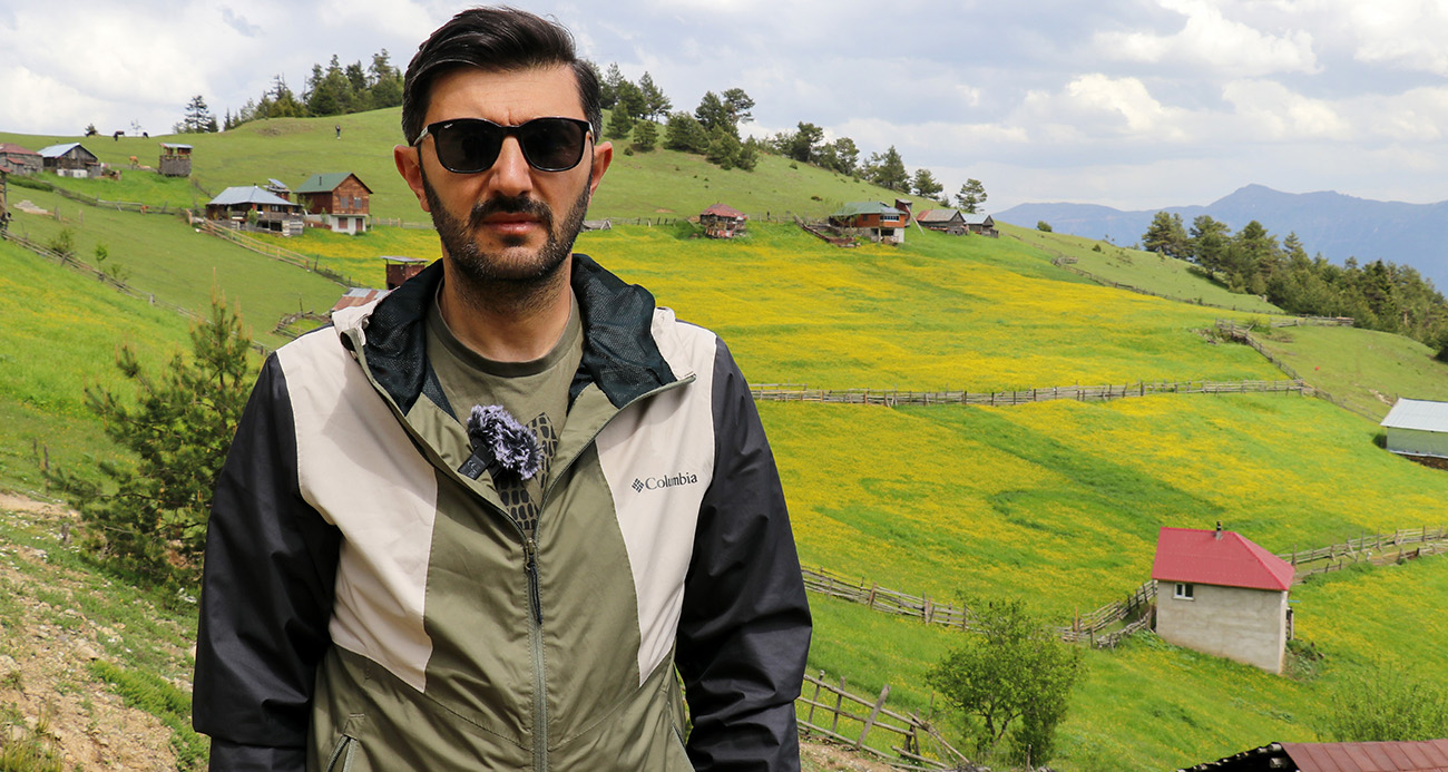 3 bin kilometreden gelip memleketini tanıtıyor