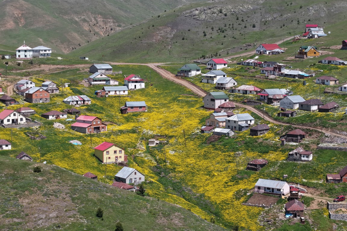 3 bin kilometreden gelip memleketini tanıtıyor