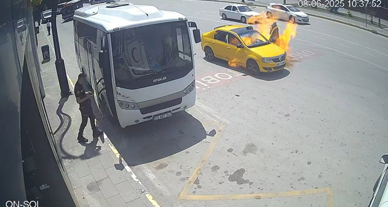 Canını zor kurtardı!