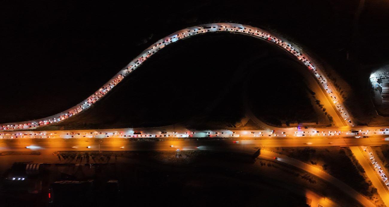 Tatilciler dönüşe geçti!