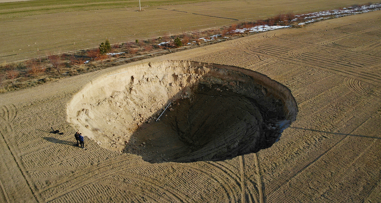 Konya Ovası çöküyor: Binlerce obruk geri döndürülemez durumda