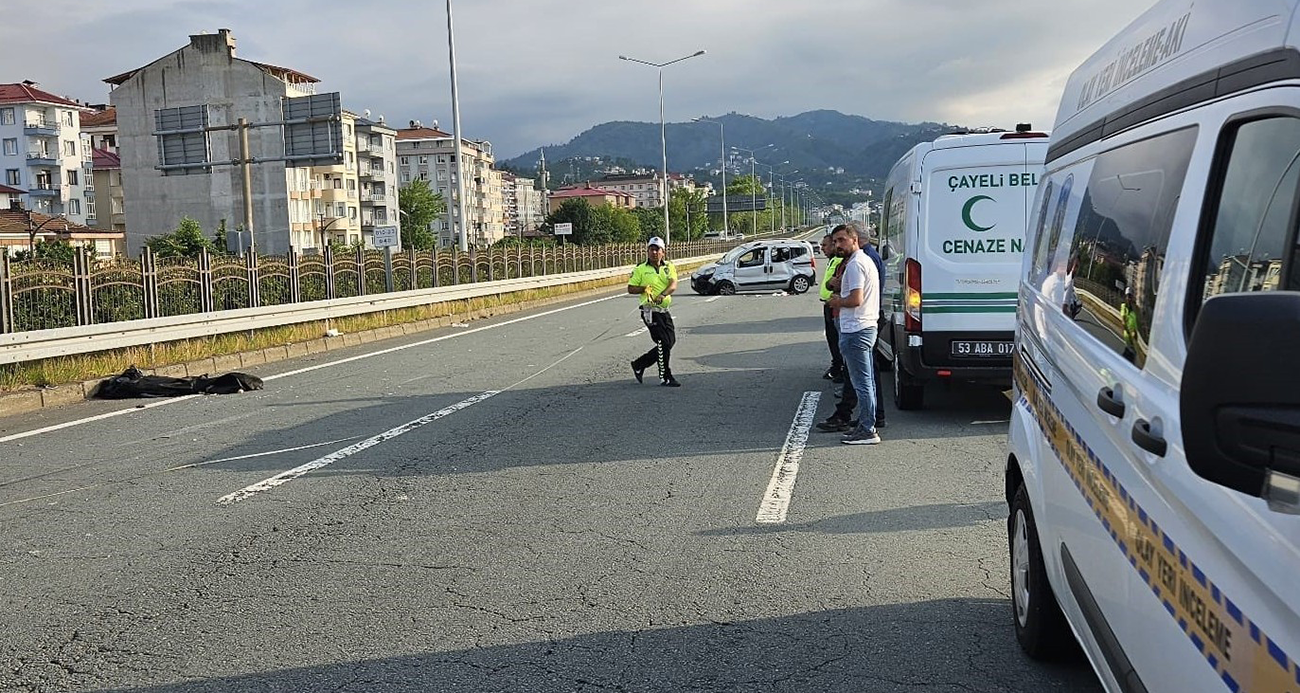 Rize’deki kazada kahreden detay
