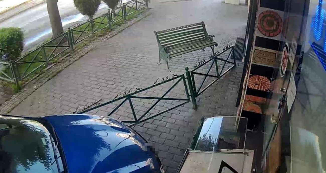 Sabah saatlerinde alkollü kadın sürücünün kullandığı araç tatlıcı dükkânına daldı, faciadan dönüldü