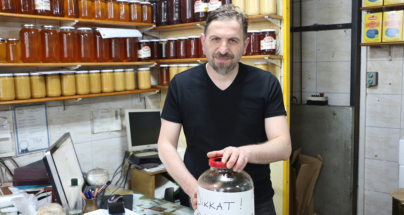 Aman dikkat! ‘Bu bal adami uzatur’