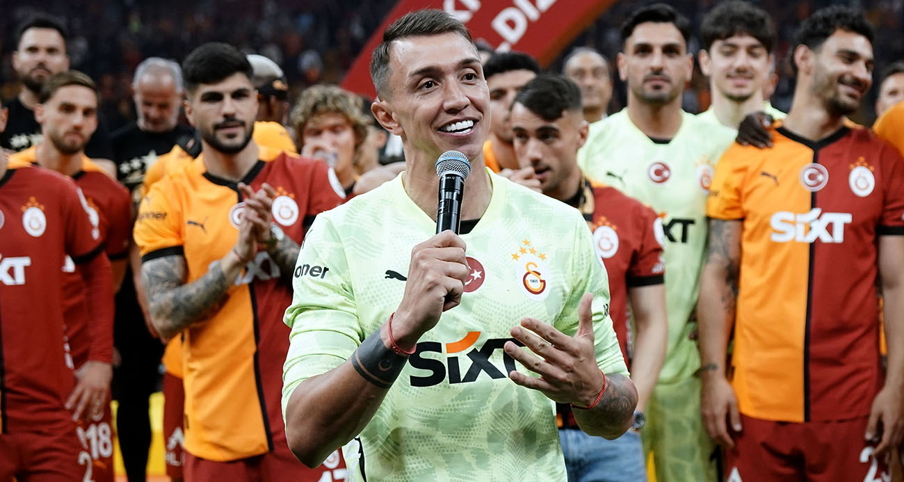 Fernando Muslera: "Galatasaray’a veda etmiyorum çünkü Galatasaray benim evim"