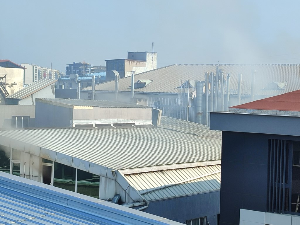 Bahçelievler’de korkutan yangın