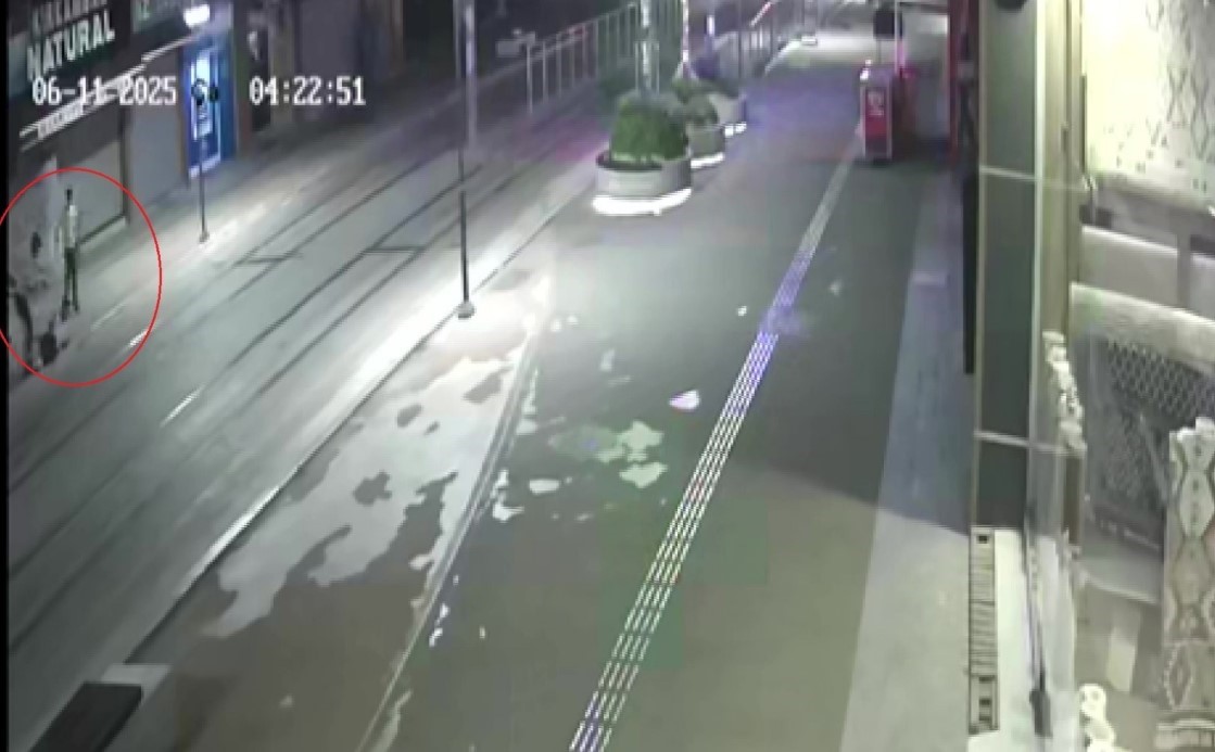 Bankta oturan genci önce darp ardından gasbeden şüpheli tutuklandı