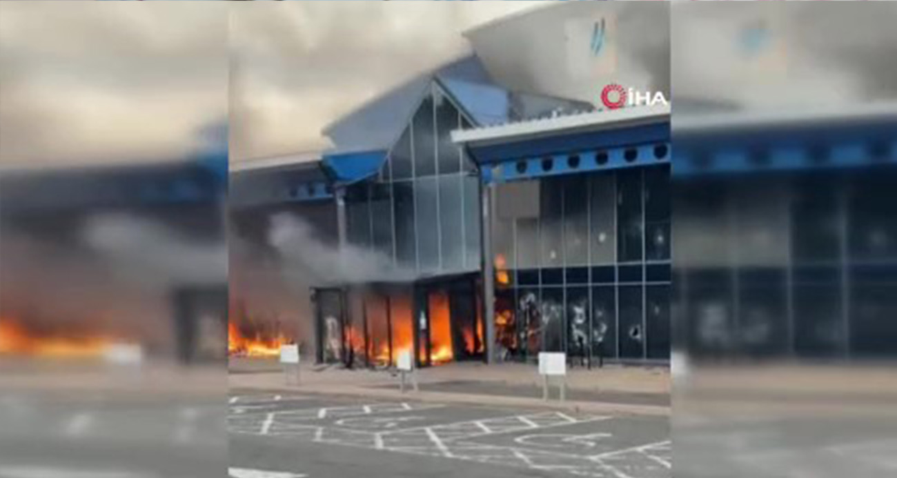 Kuzey İrlanda'da şiddet olayları üçüncü günde: Eğlence merkezi ateşe verildi