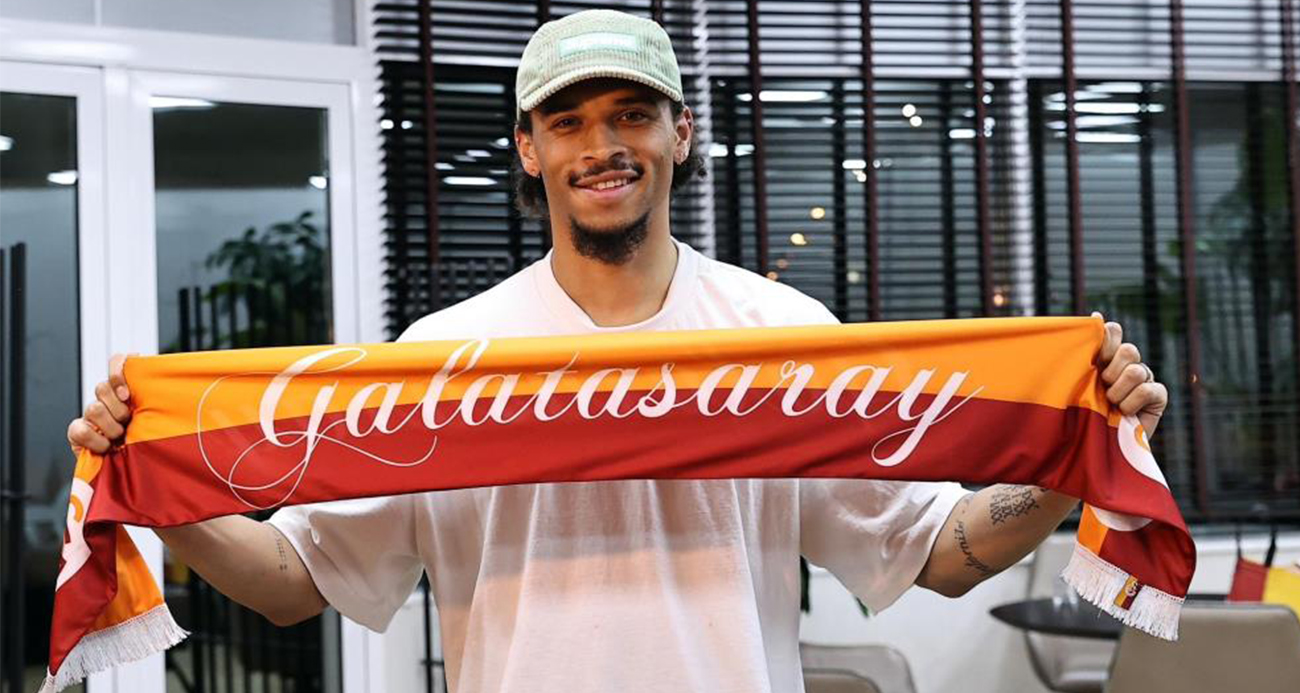 Leroy Sane, İstanbul’a geldi