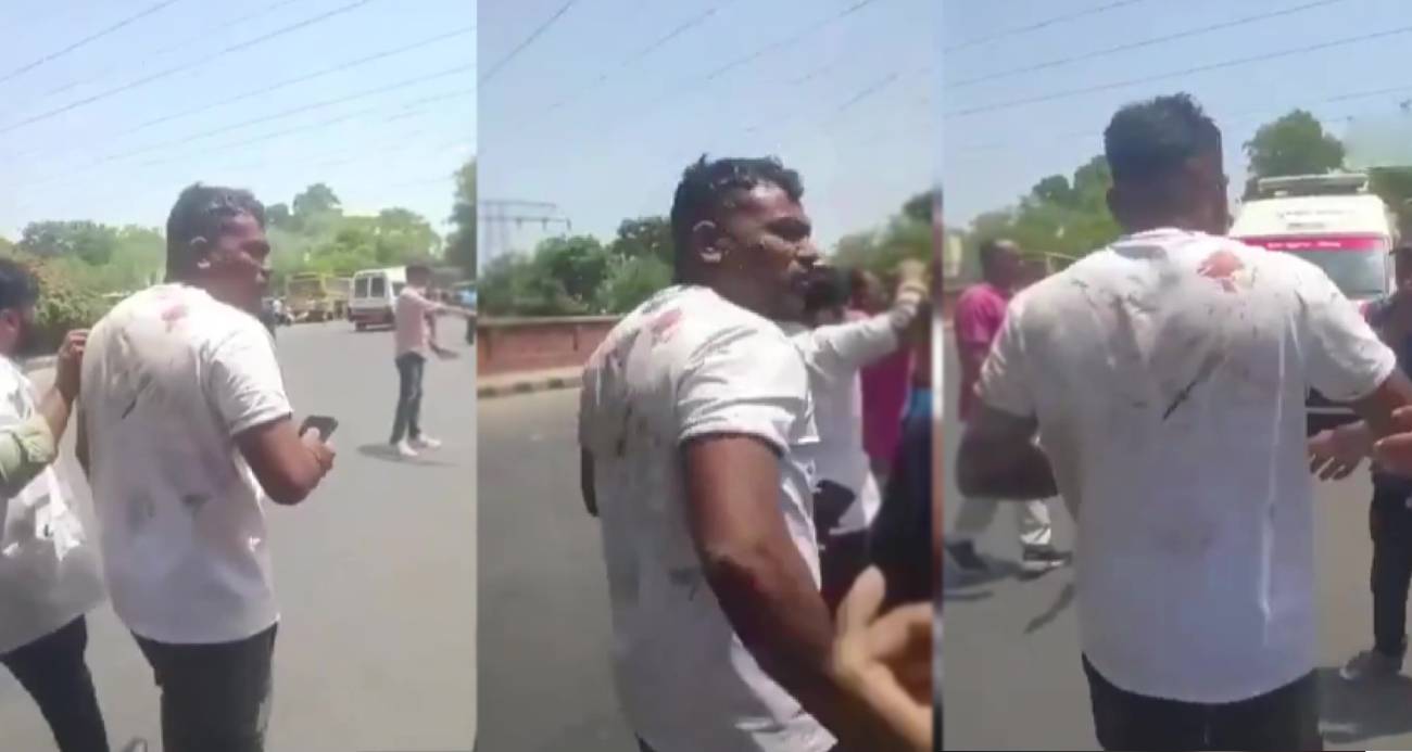 Hindistan’daki uçak kazasından sağ kurtulan yolcu yürürken görüntülendi