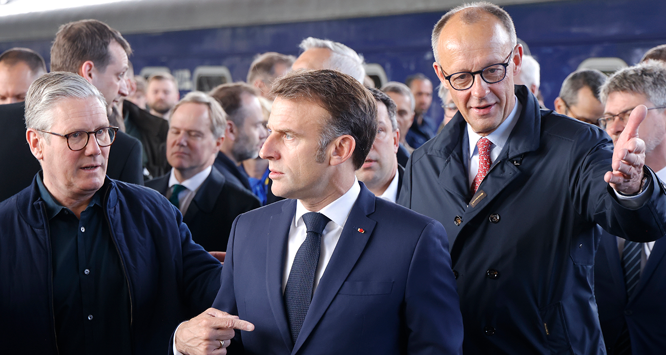 Merz, Macron ve Starmer İsrail saldırılarını görüştü