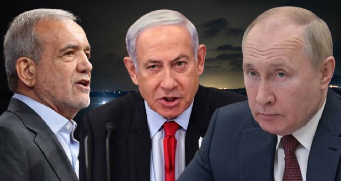 Putin, İran Cumhurbaşkanı Pezeşkiyan ve Netanyahu ile görüştü