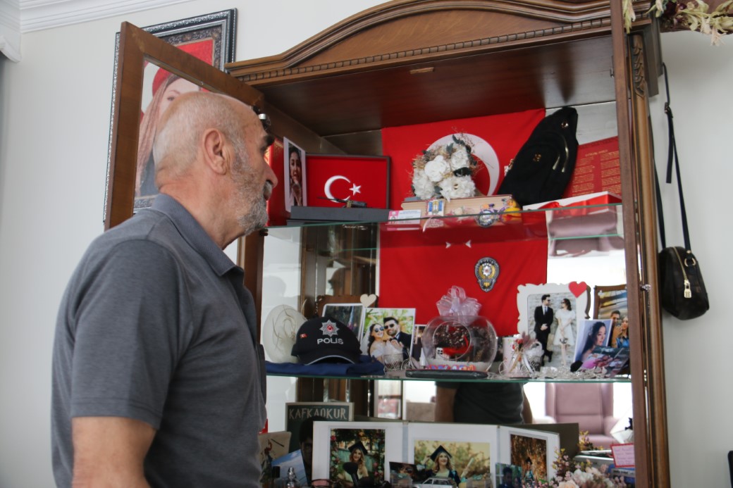 Şehit polis memuru Şeyda Yılmaz'ın babasının en buruk babalar günü