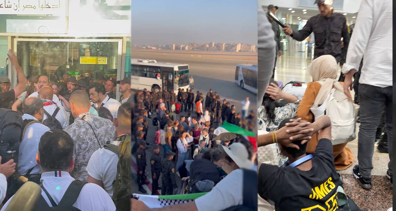 İsrail'in ablukasını delmek isteyen binlerce kişi Mısır'a akın ediyor