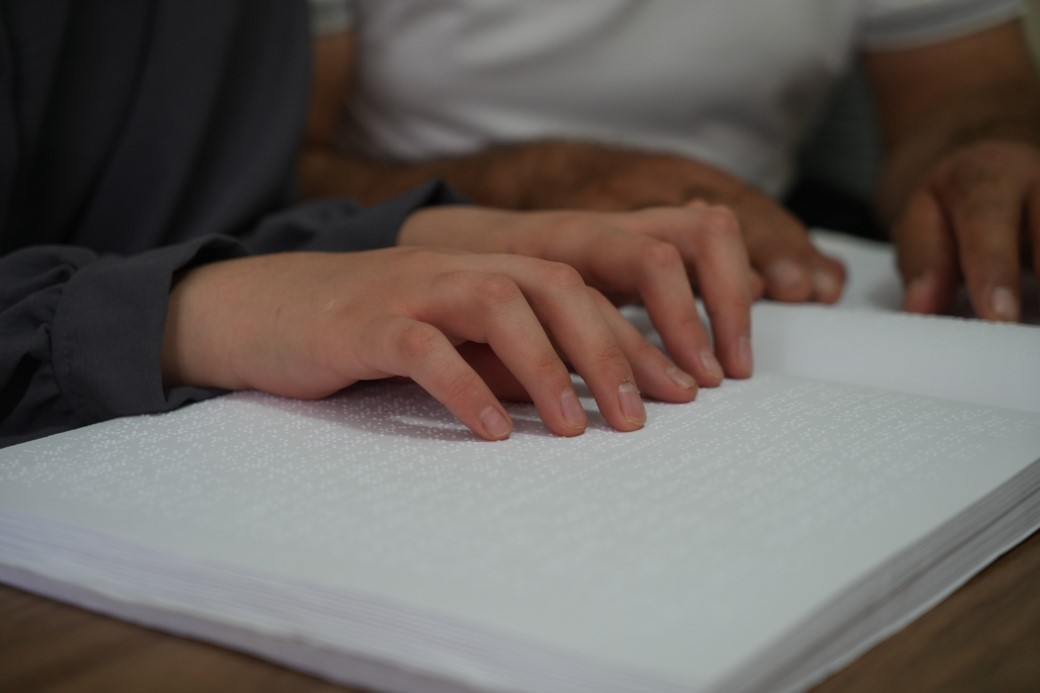 Görme engelli Esma Nur’un en büyük destekçisi babası