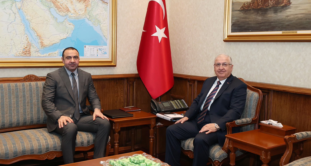 Bakan Güler, Azerbaycan’ın İstihbarat Başkanı Korgeneral Sultanov’u kabul etti
