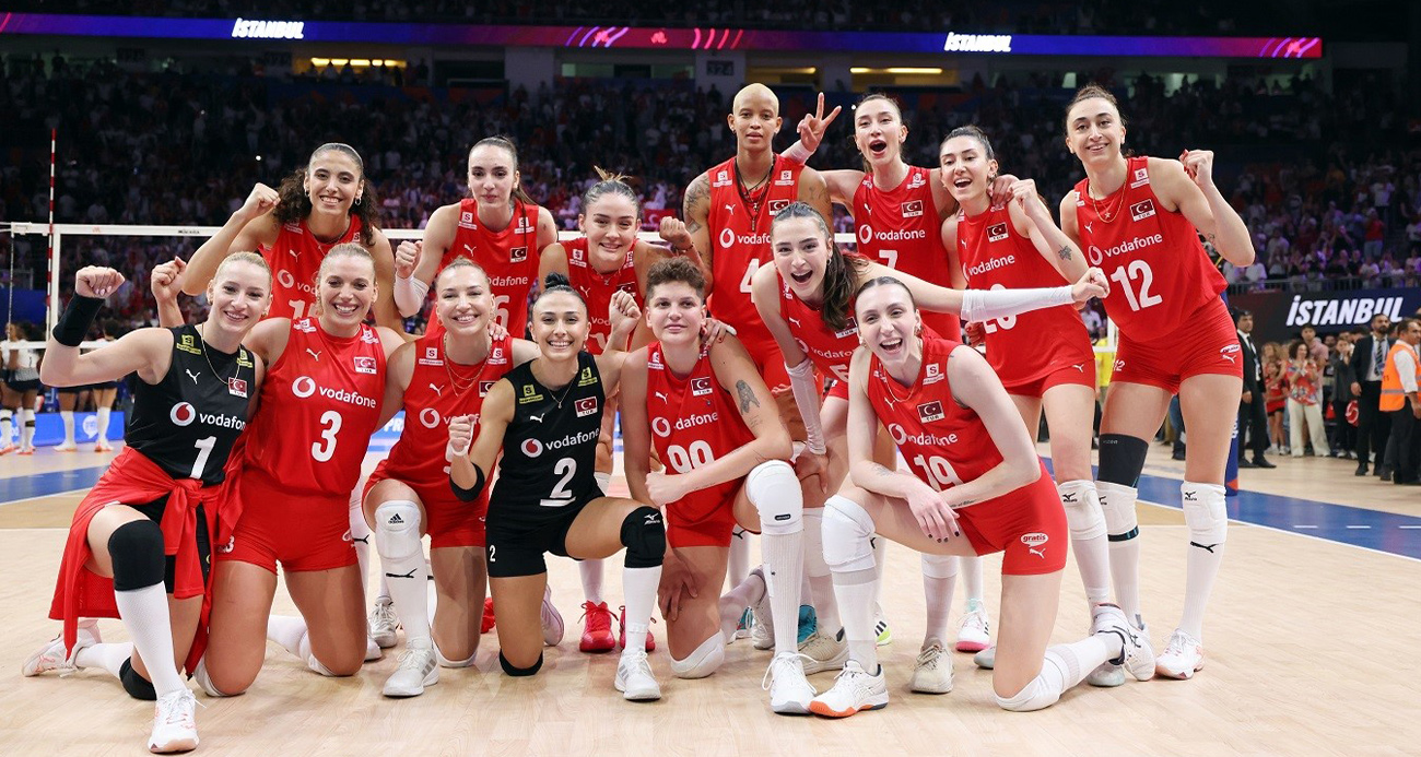 A Milli Kadın Voleybol Takımı, Milletler Ligi 2. haftasına galibiyetle başladı