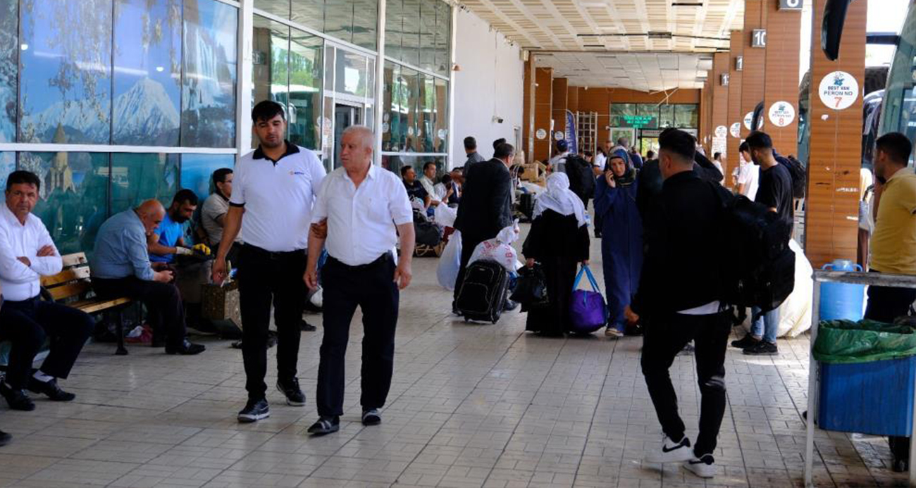 Van’daki İranlılar: "Biz harp var diye kaçmıyoruz"