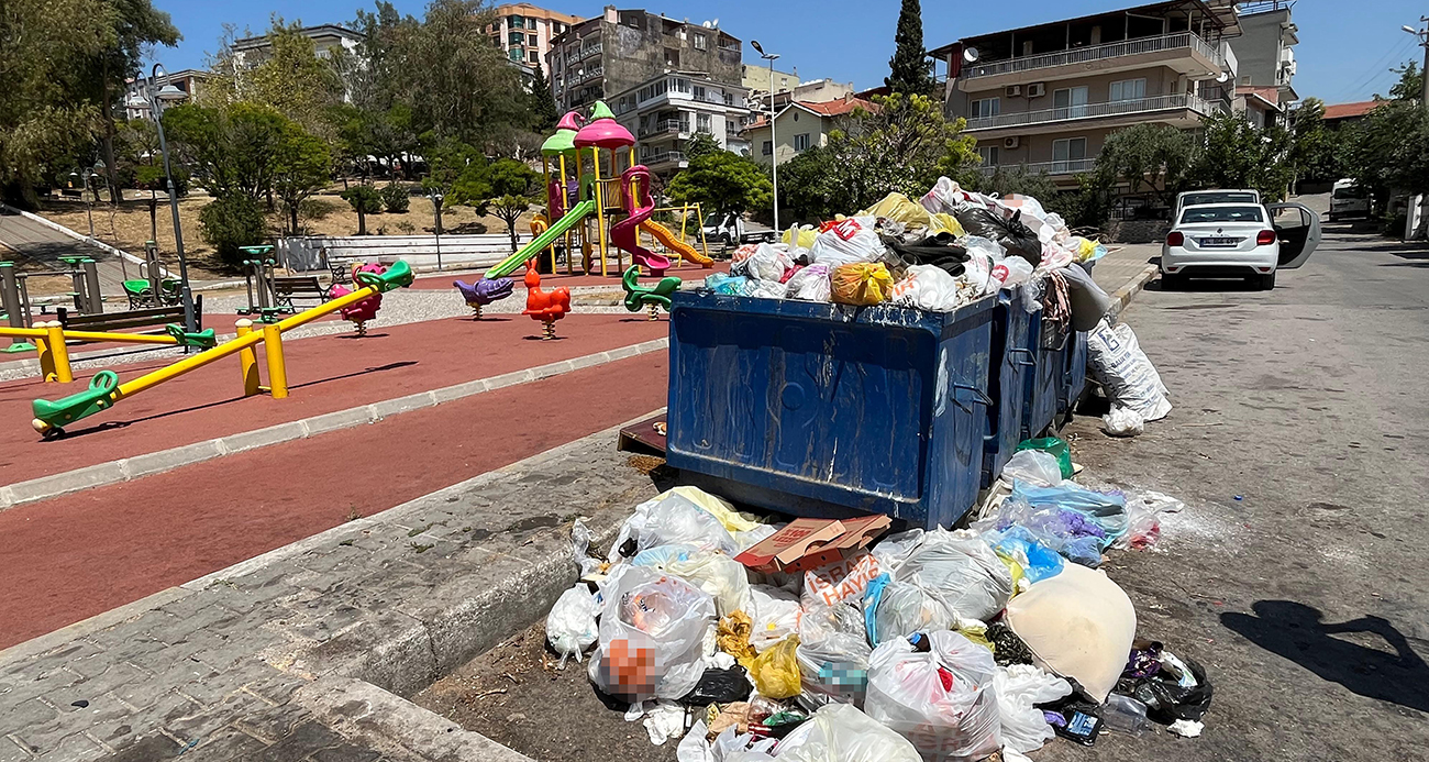 Buca’da maaş krizi sürüyor: İşçiler parasız, sokaklar çöp dolu