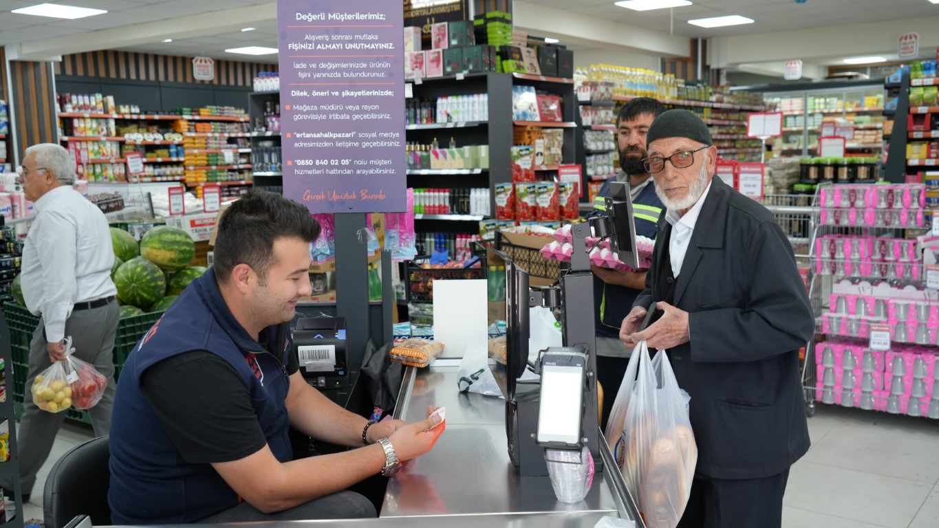 Erzurum’da belediyeden örnek olacak halk pazarı