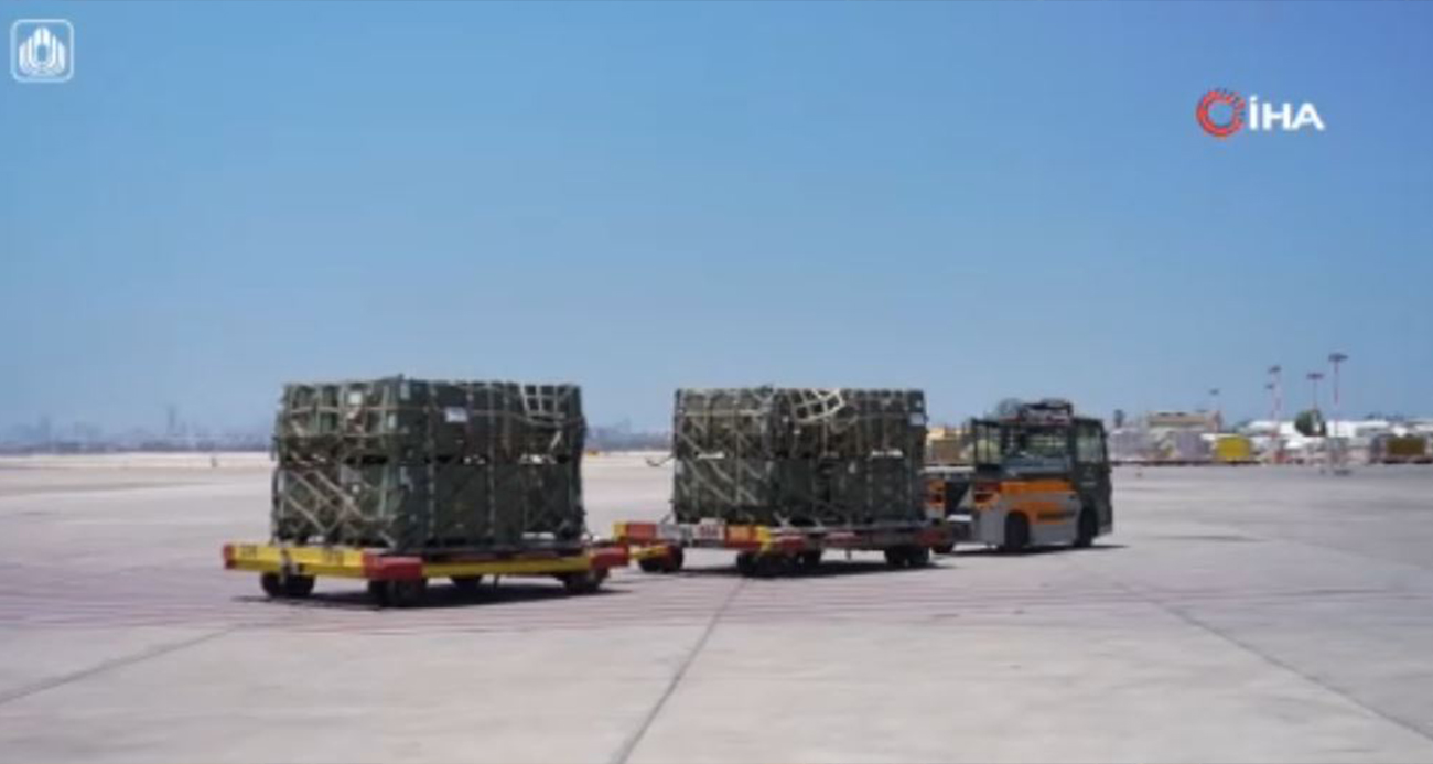 ABD ve Almanya üzerinden İsrail’e 14 askeri kargo uçağı malzeme taşındı