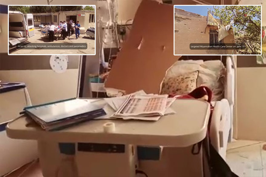 İsrail, Tahran'da bir hastaneyi hedef aldı