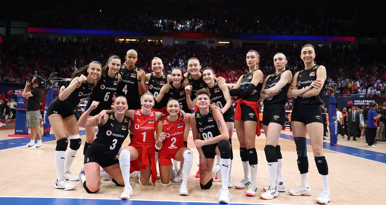 A Milli Kadın Voleybol Takımı, Milletler Ligi’nde 7’de 7 yaptı