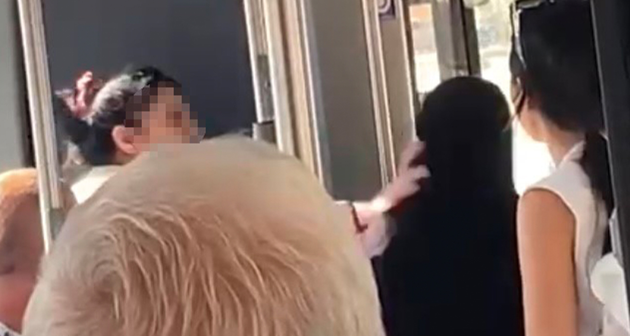 Tesettürlü kadına hakaret eden şüpheli gözaltına alındı