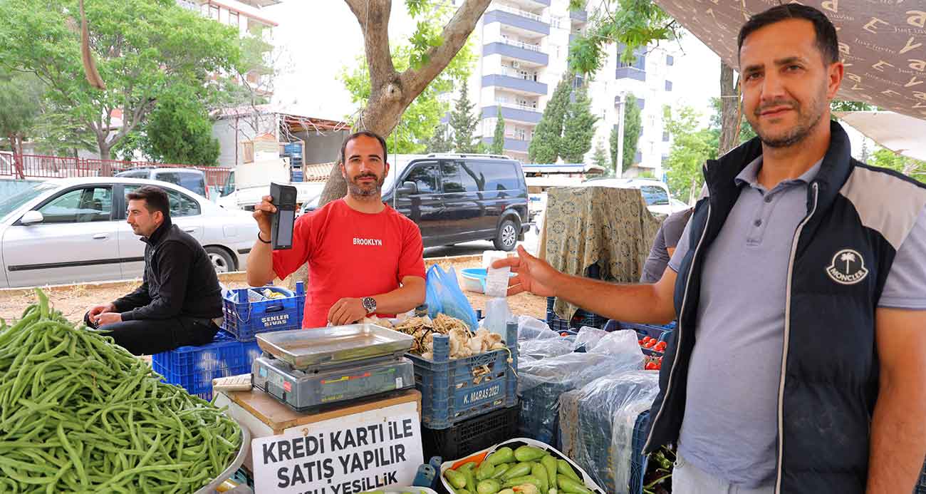 Pazarda kolay ödeme dönemi: İster kartla ister karekodla ödeme
