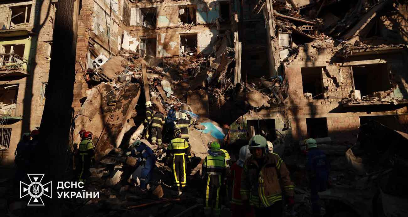 Rusya, gece boyunca Ukrayna’yı vurdu: 5 ölü