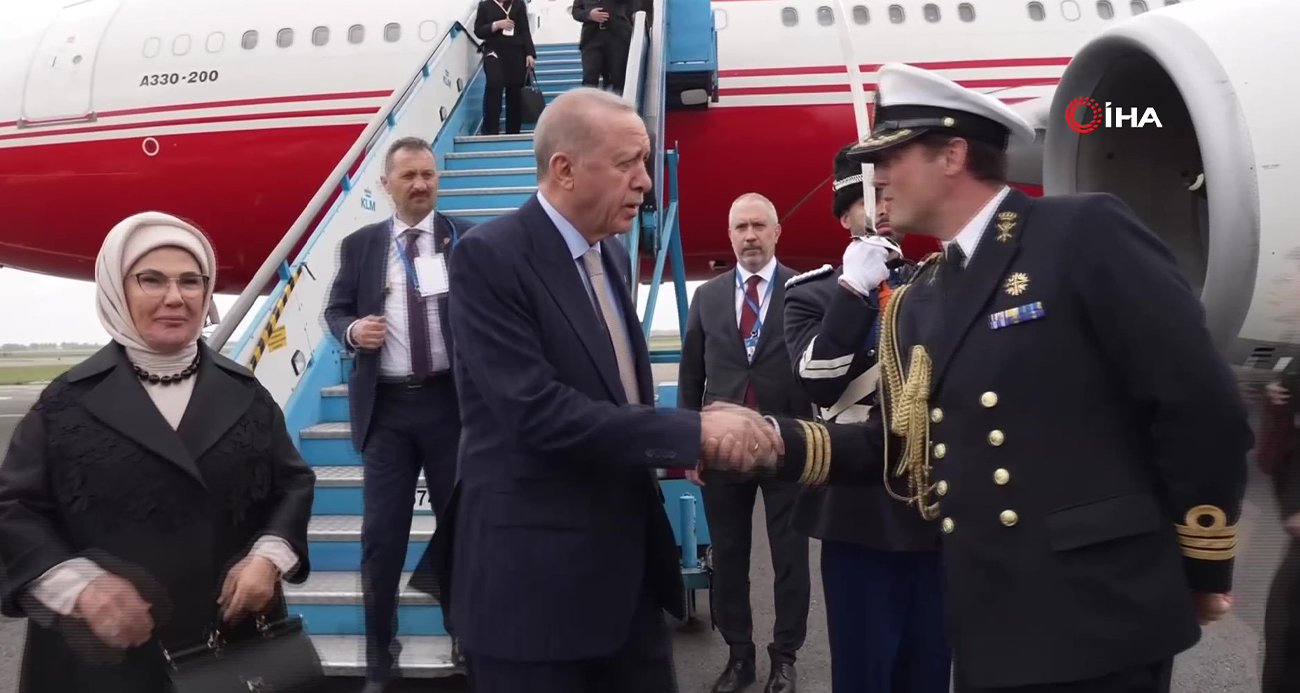 Cumhurbaşkanı Erdoğan, Hollanda’da