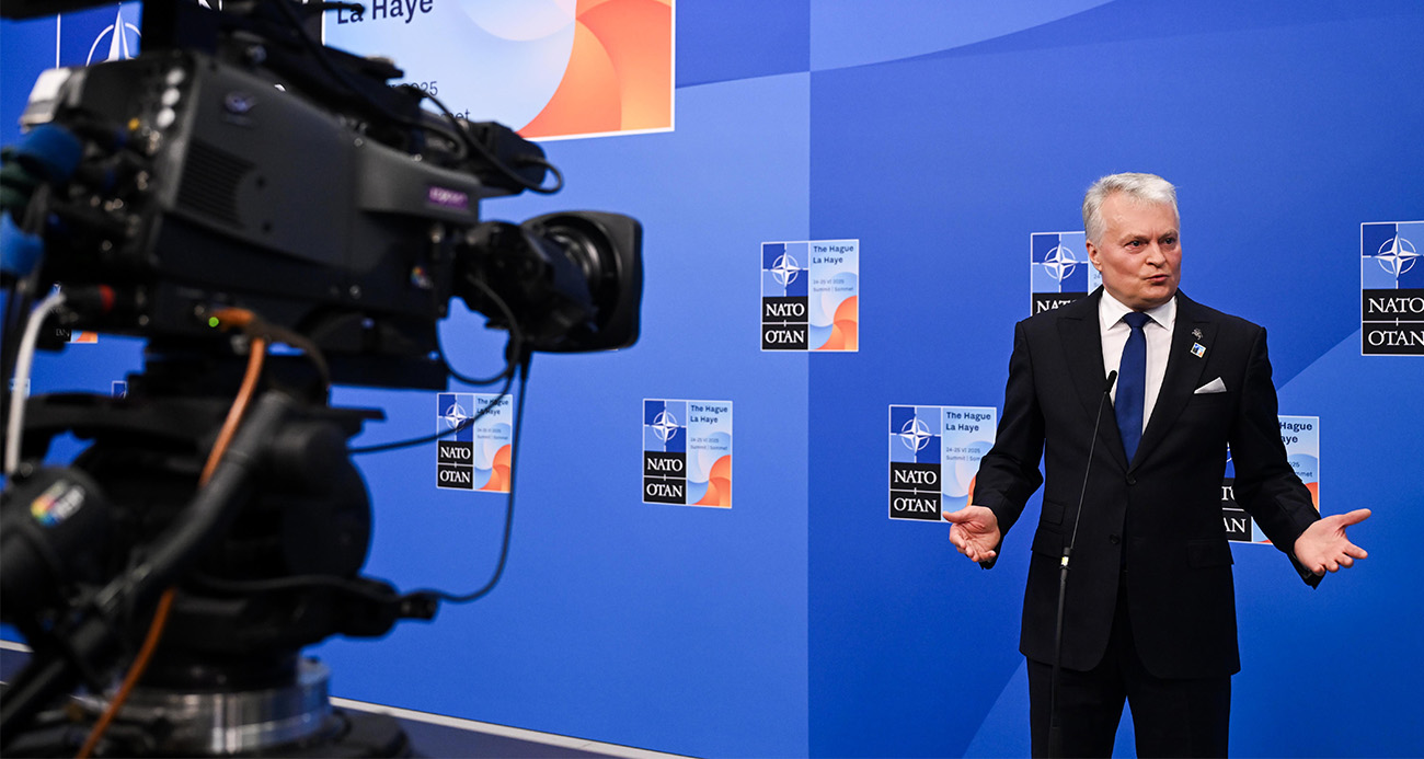 Litvanya Cumhurbaşkanı Nausda: "Sloganımız 'NATO'yu yeniden büyük yapalım' olmalı"