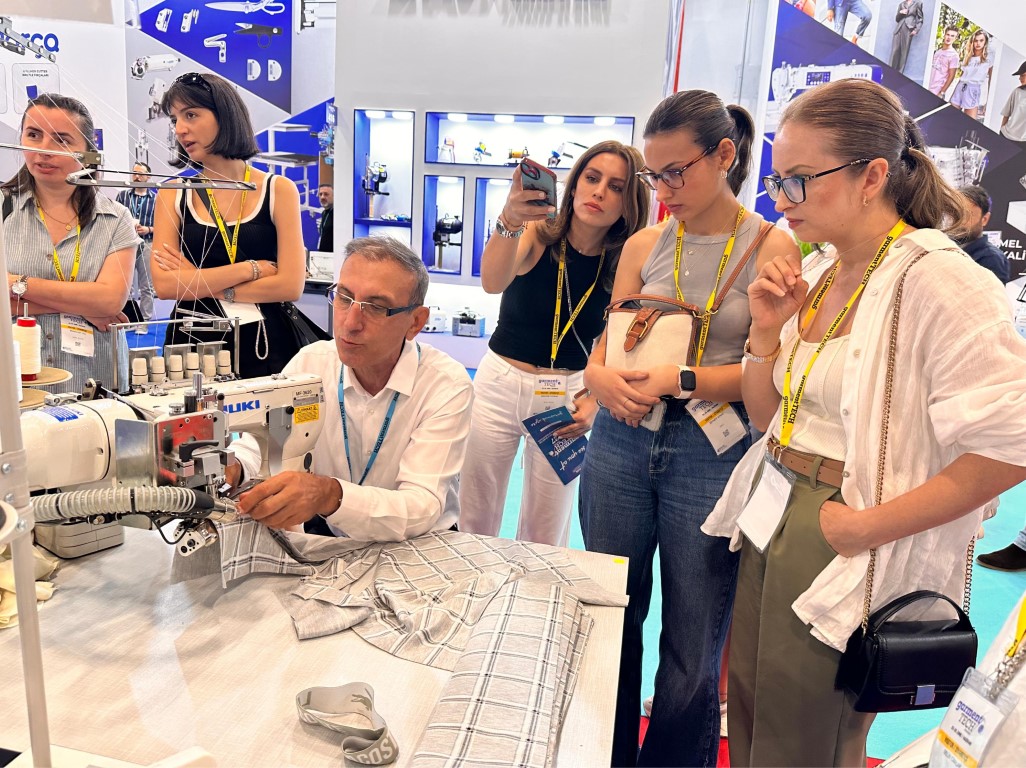 Konfeksiyon ve nakış makineleri Garment Tech İstanbul Fuarı’nda görücüye çıktı