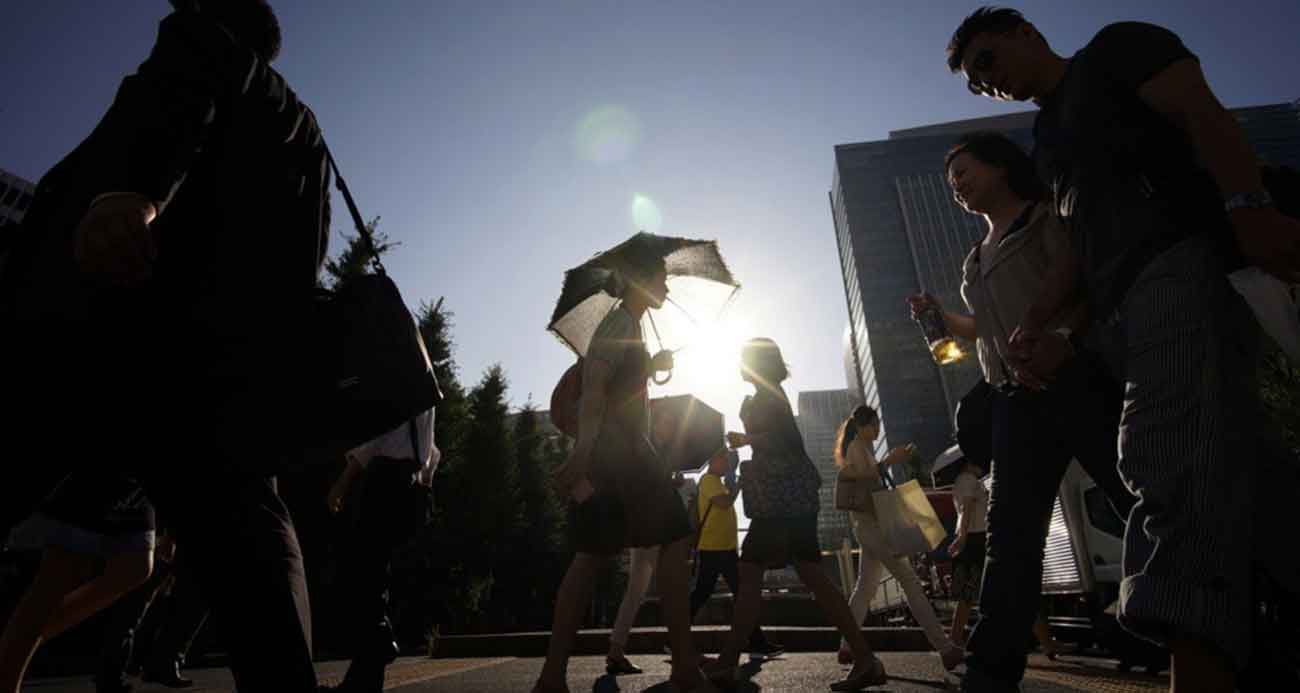 Japonya'da aşırı sıcaklardan 18 kişi öldü, 8 bin 603 kişi hastanelik oldu