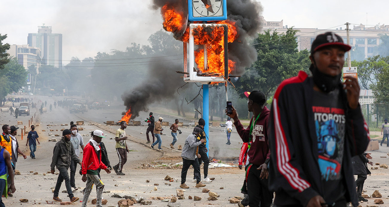 Göstericilere ateş açıldı!