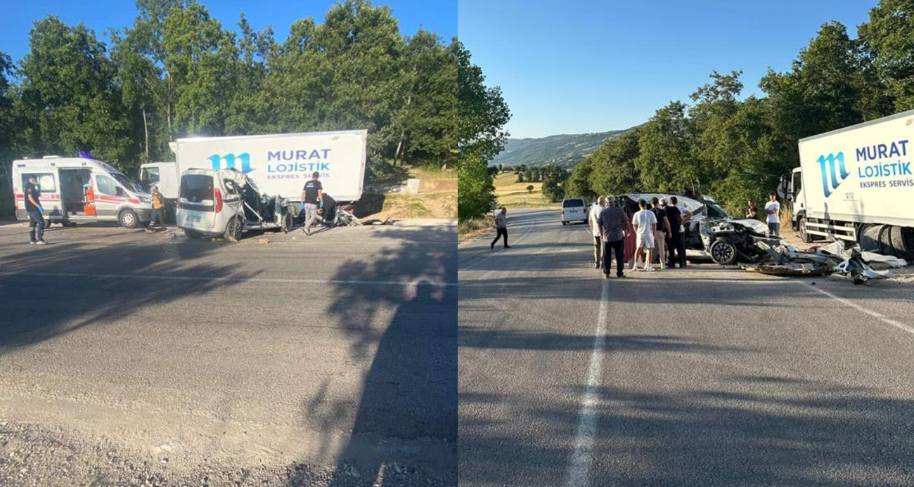 Tokat’ta feci kaza: 2 ölü, 3 yaralı