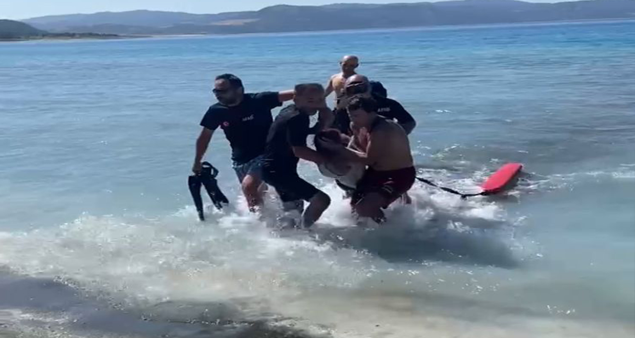 Salda Gölü’nde can pazarı: Genç kız ölümle burun buruna geldi