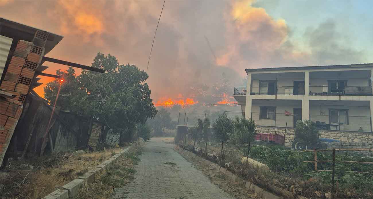 İzmir’de orman yangını kontrol altında